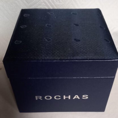 Coffret cravate bleue en soie - Rochas