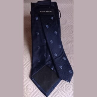 Cravate blue en soie - Rochas