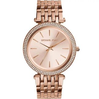 Coffret montre mixte en acier doré - Michael Kors