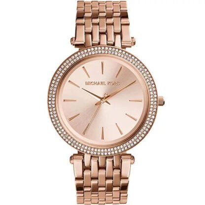 Coffret montre mixte en acier doré - Michael Kors
